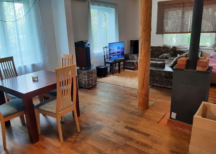 House With Spacious Garden And A Simple Sauna Holiday home Poltsamaa